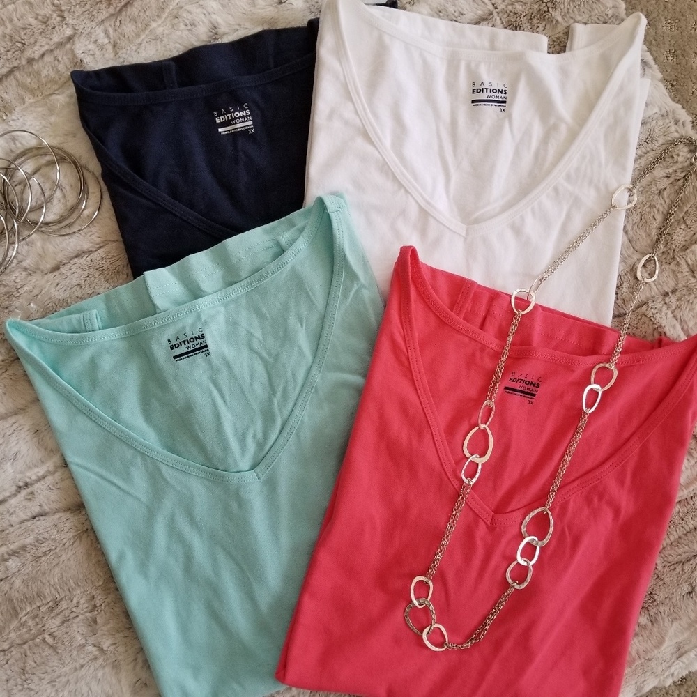 FREE with Order • Basic Editions • Tank Tops sz 3X